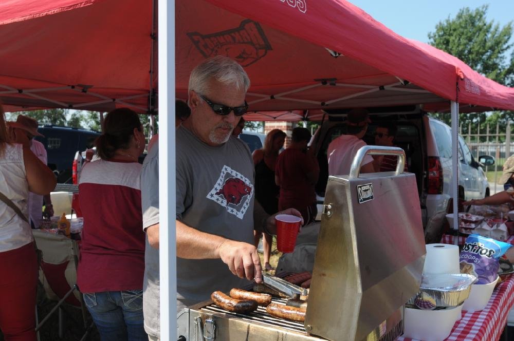 Razorback Season Opener Tailgating