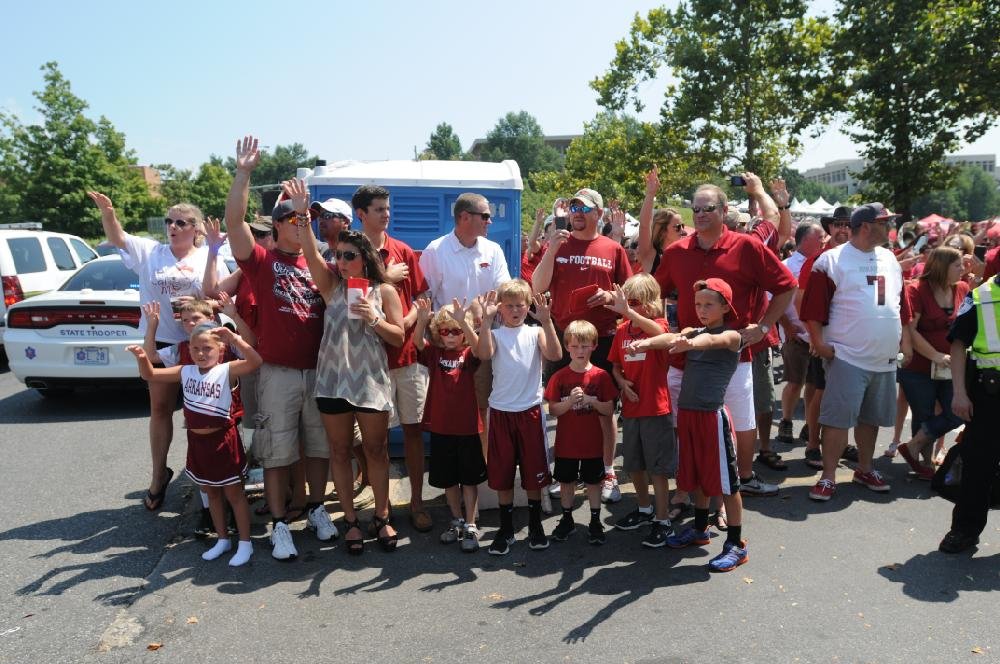 Razorback Season Opener Tailgating