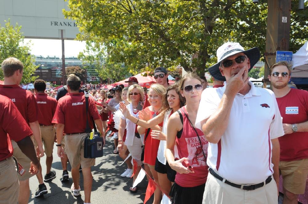 Razorback Season Opener Tailgating
