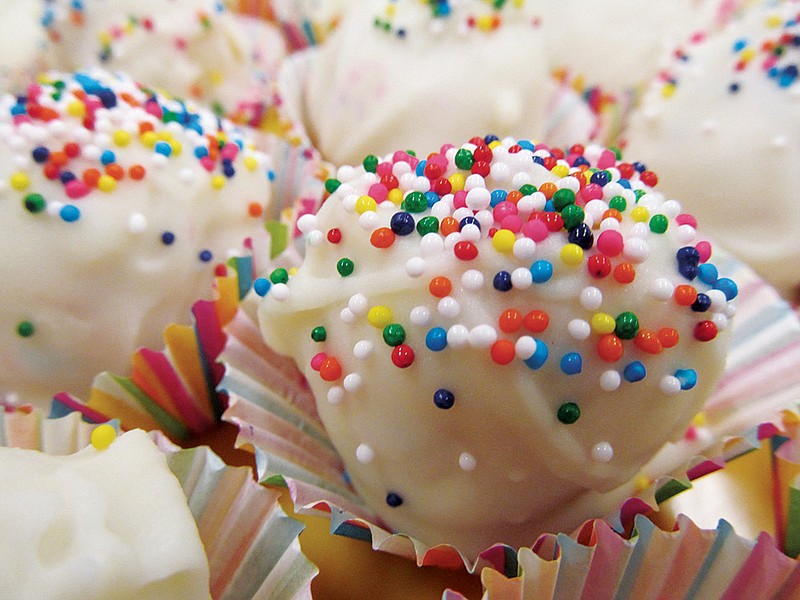 Cake Batter Truffles transport taste buds back to Mom’s kitchen, when licking the bowl was almost as good as enjoying the final product. Simple to make and take, these truffles make a great tailgate treat for sports fans.