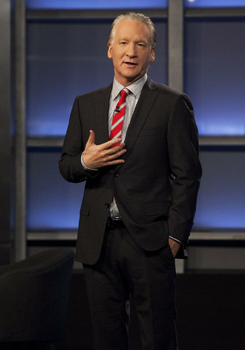 Comedian and TV host Bill Maher performs Saturday at Robinson Center Music Hall. 