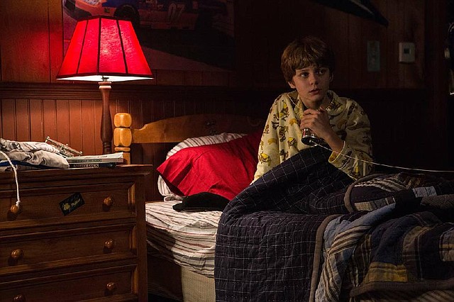 Dalton Lambert (Ty Simpkins) has a connection to the spirit world in Insidious 2. 