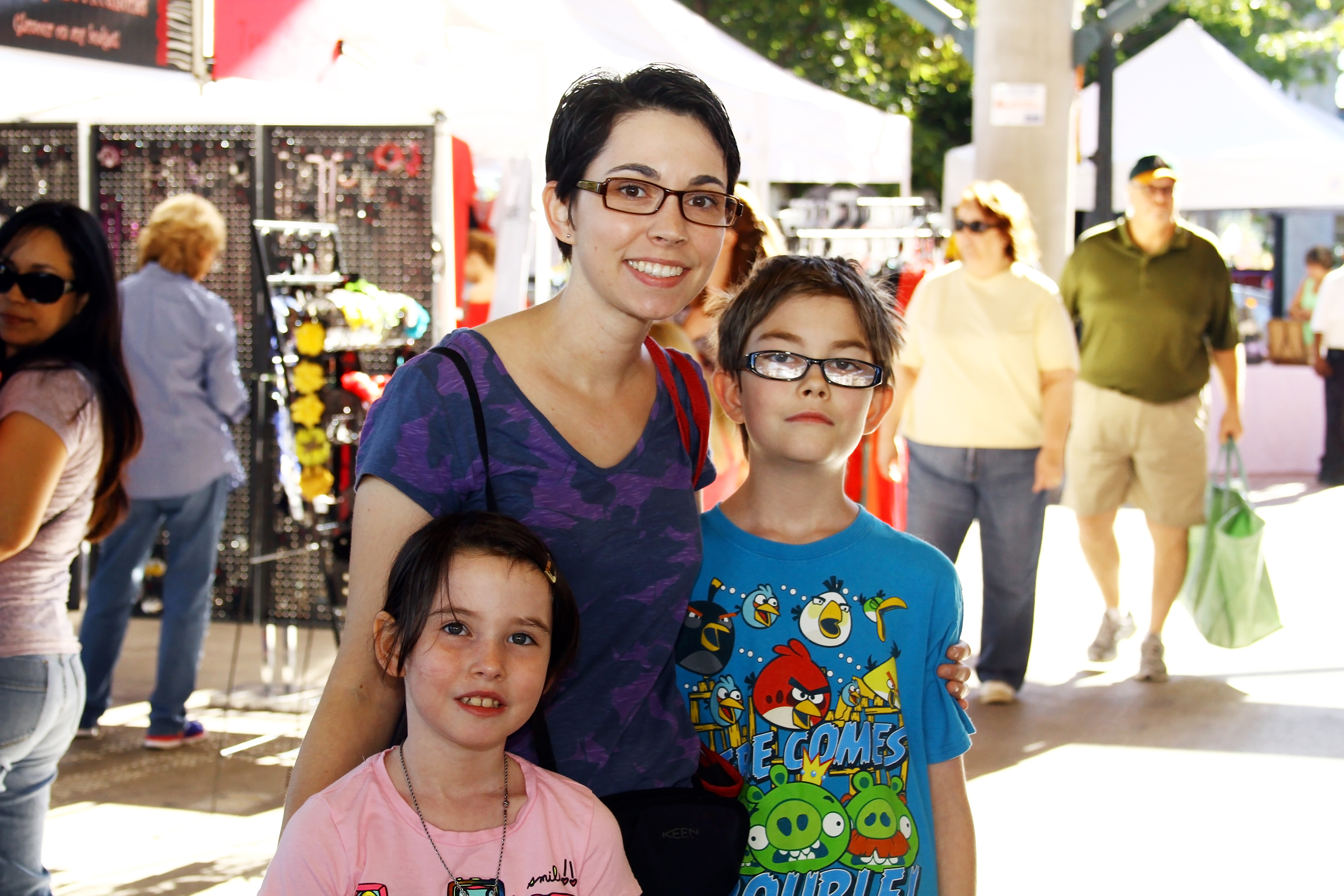 Melanie, Tristan and Eleanor Goodell