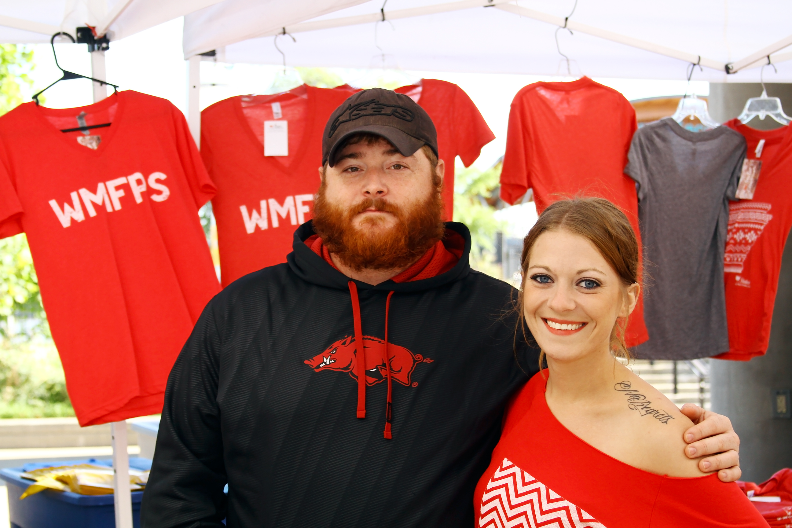 Andy Gates and Grace Clark