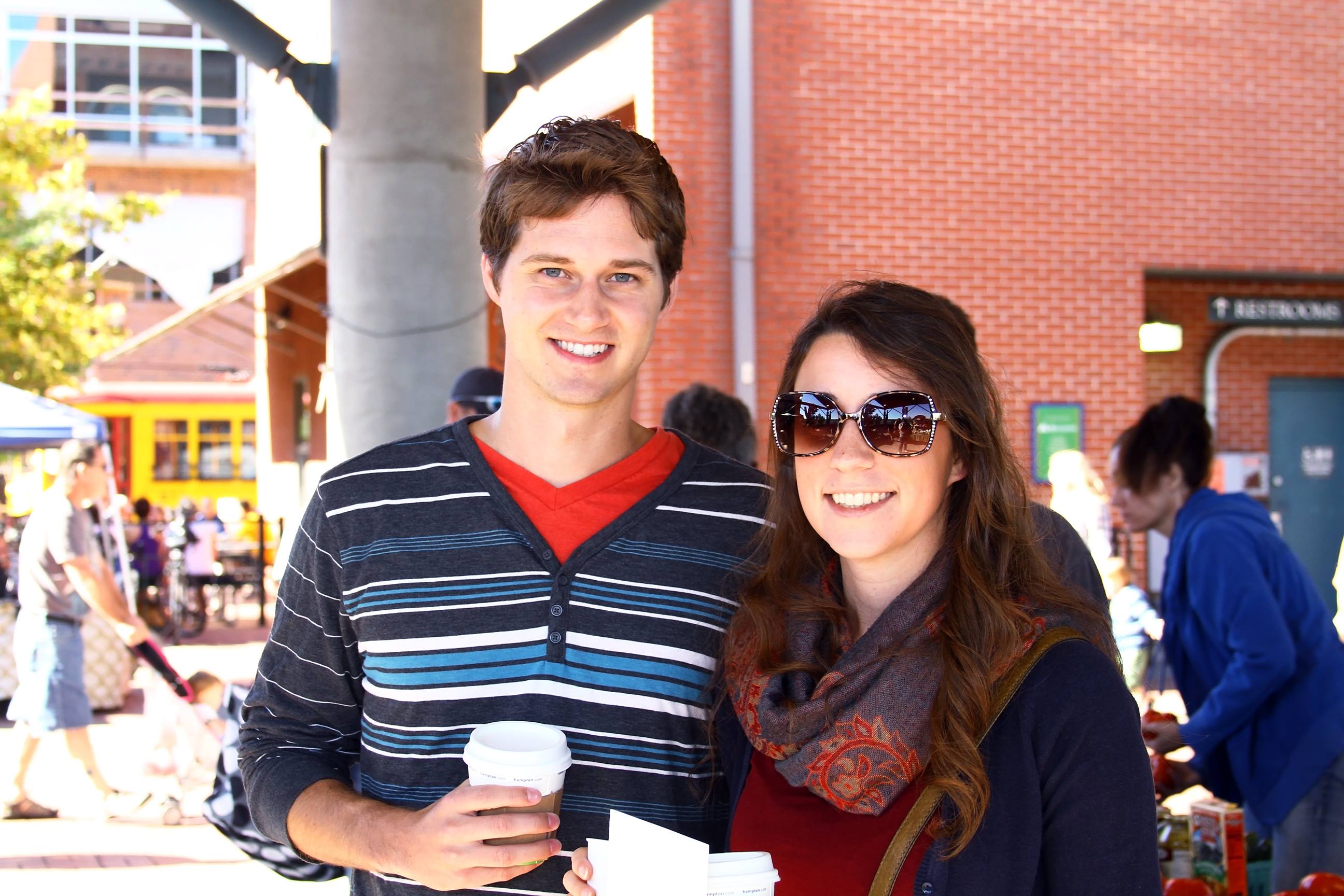 Kyle Davis and Whitney Frautschi