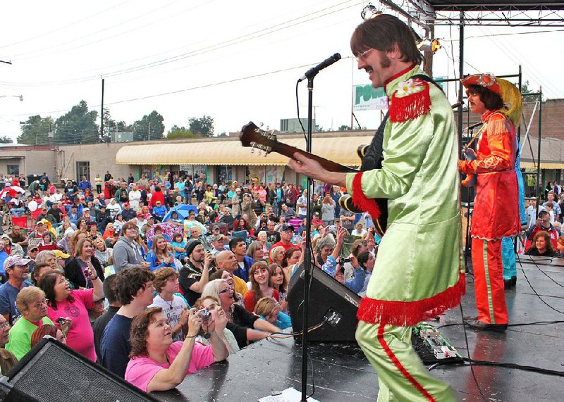 Beatles tribute bands headline the annual Beatles at the Ridge Festival, this weekend in Walnut Ridge. 