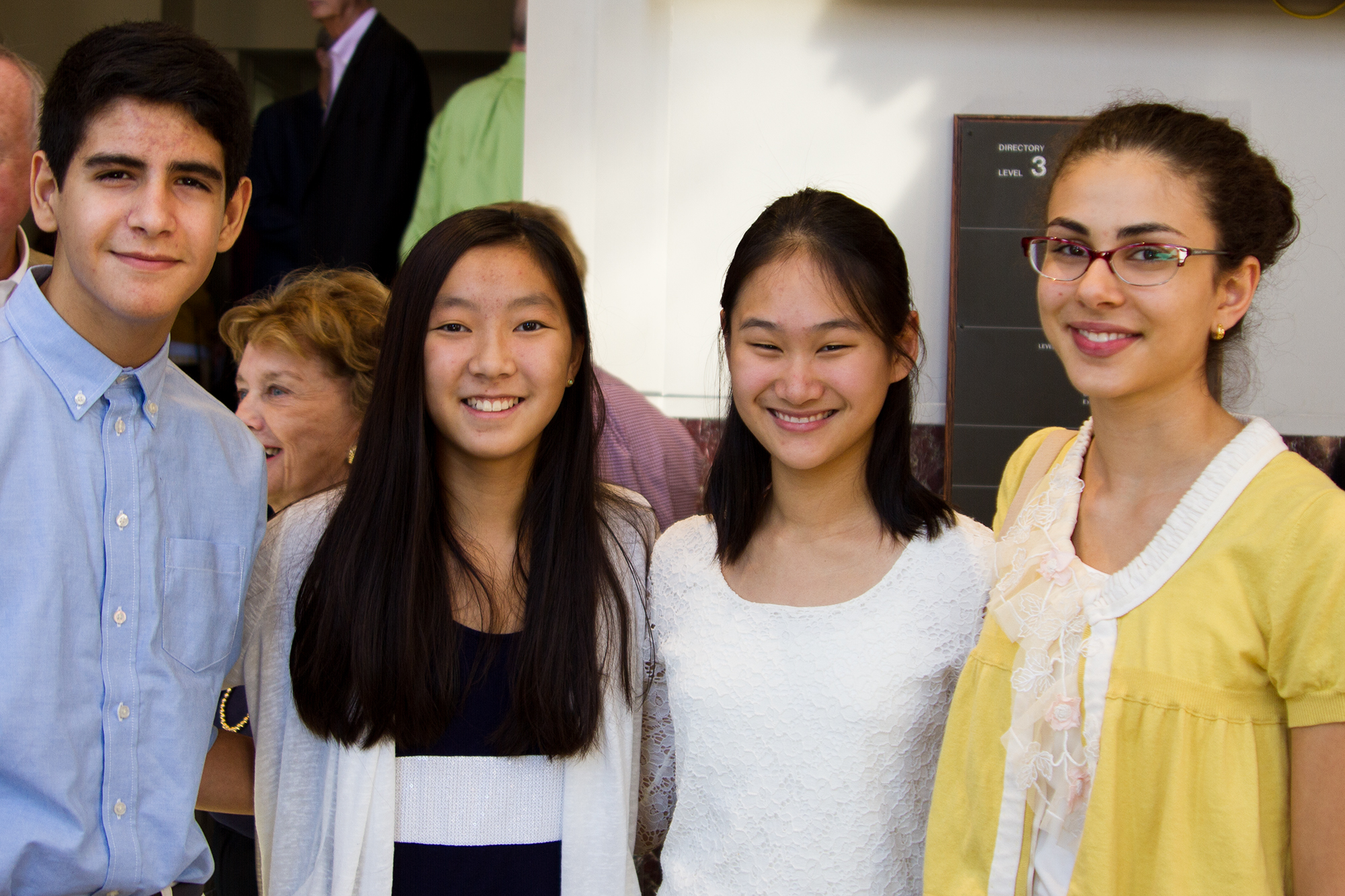 Safi Alsebai, Miriam Hauer-Jensen, Angela Wang and Nikoo Karbassi
