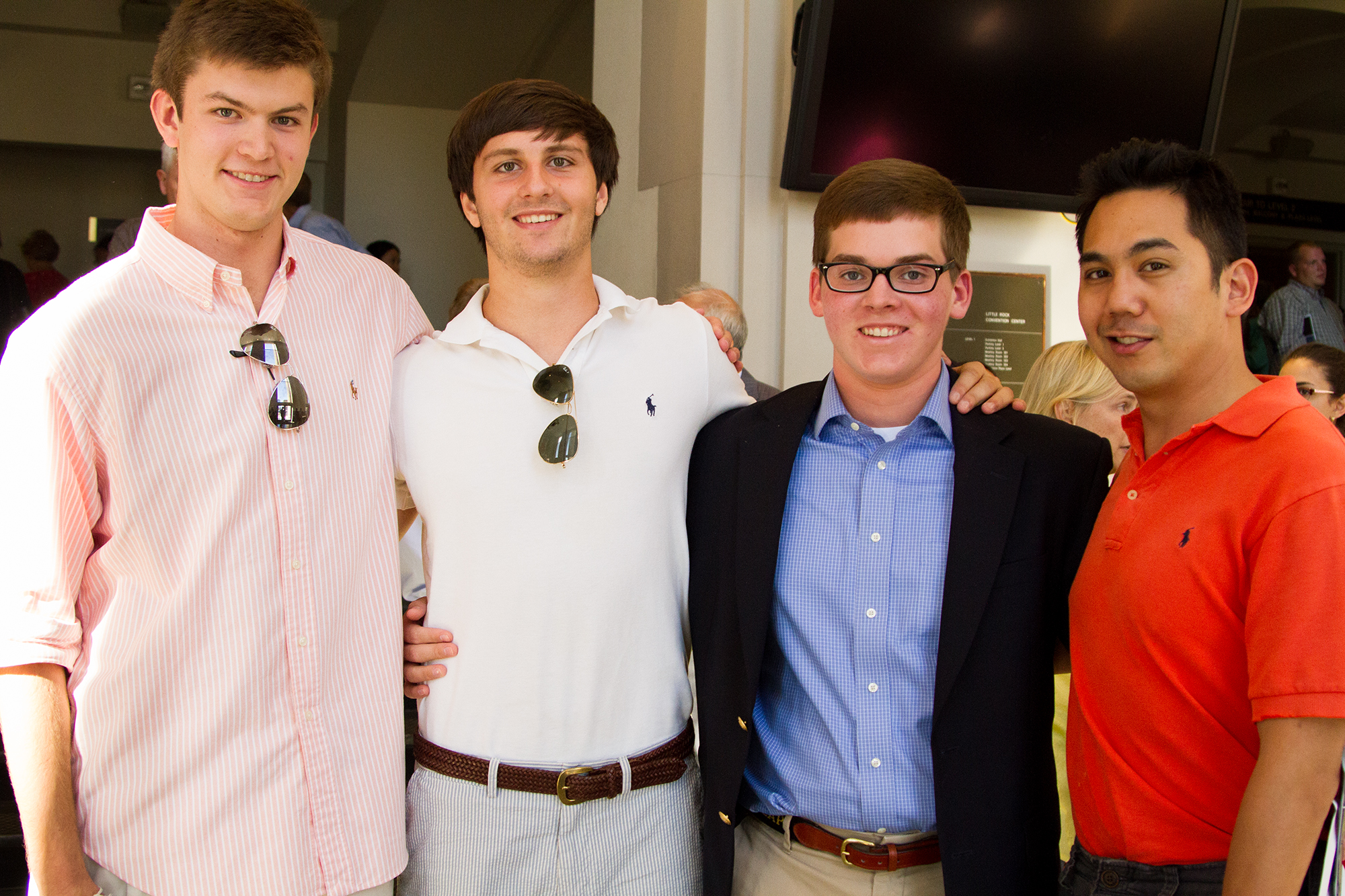 Wyatt Davis, John Dkdahl, Gus Powers and Gio Antipolo
