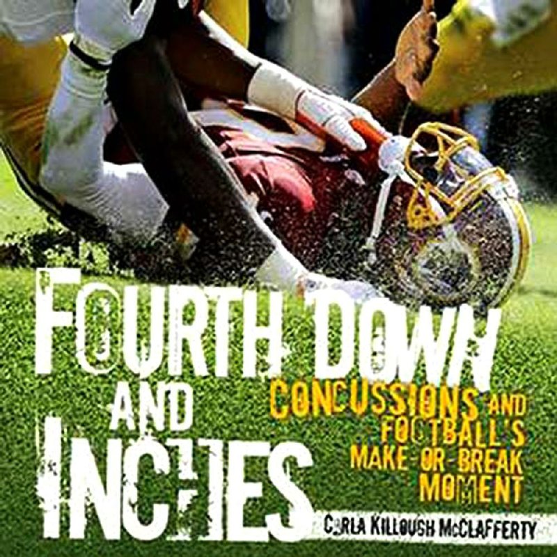 Carla McClafferty’s book is an overview of football and head injuries for young readers. 