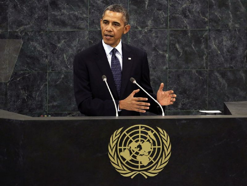 In his speech to the United Nations General Assembly, President Barack Obama spoke of “new circumstances” that have meant “shifting away from perpetual war-footing.” 