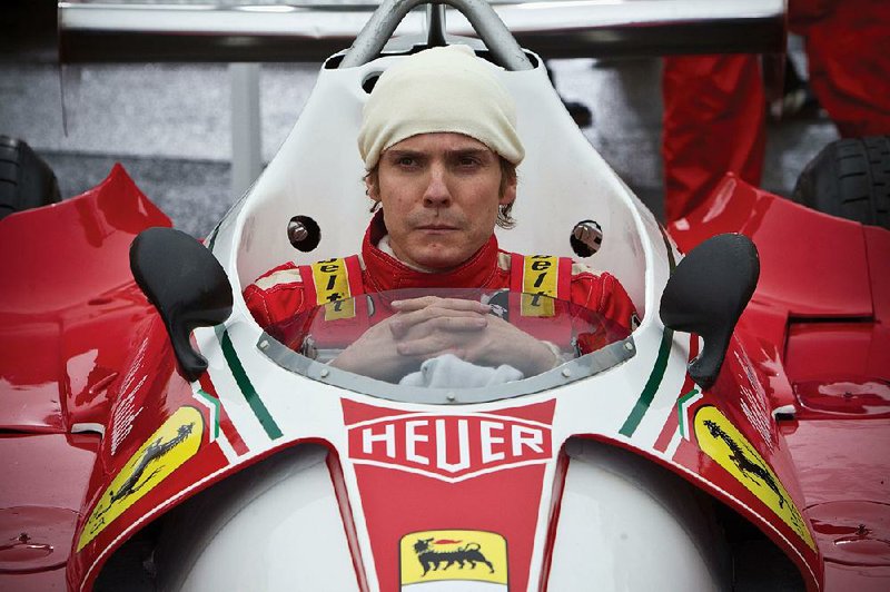 DANIEL BR‹HL stars as disciplined Austrian perfectionist Niki Lauda in "Rush", two-time Academy AwardÆ winner Ron Howard's spectacular big-screen re-creation of the merciless 1970s Grand Prix rivalry between James Hunt and Lauda.