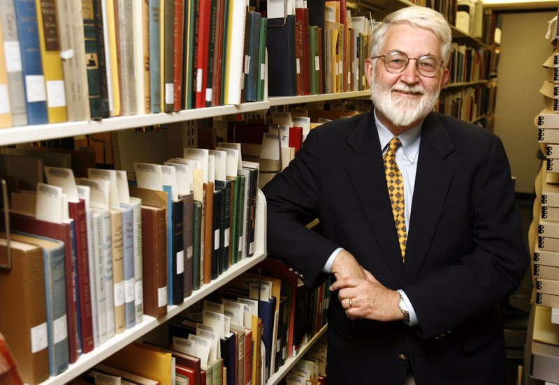 Tom Dillard, former director of the Special Collections department of the University of Arkansas Libraries, will be one of two historians honored Sunday by the Washington County Historical Society. 