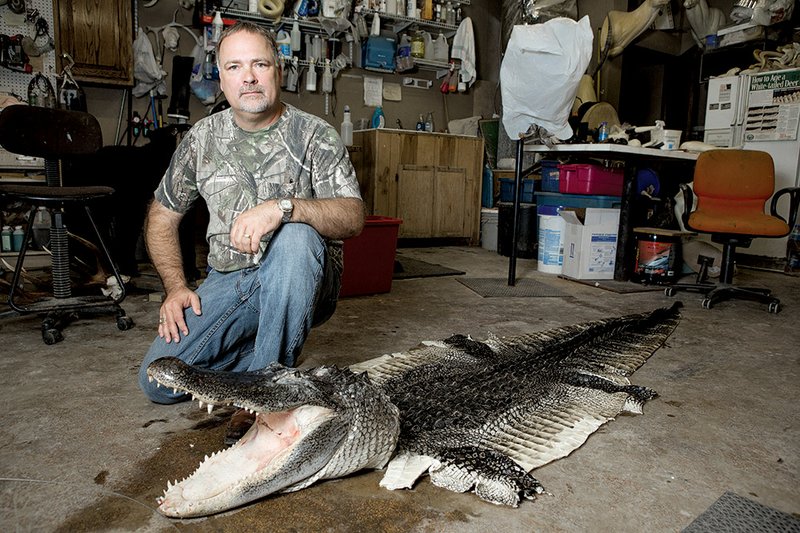 Steven Lewis is just one of the alligator hunters from the Three Rivers Edition coverage area who was successful in the September hunt.