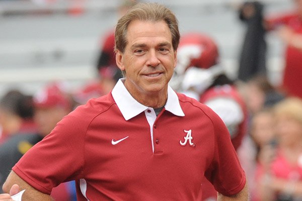 Nick Saban's Alabama football gameday polos ranked 