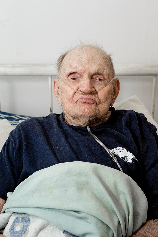 Jack Wilson, at his home in Danville, was the voice of Little John football for 61 years.
