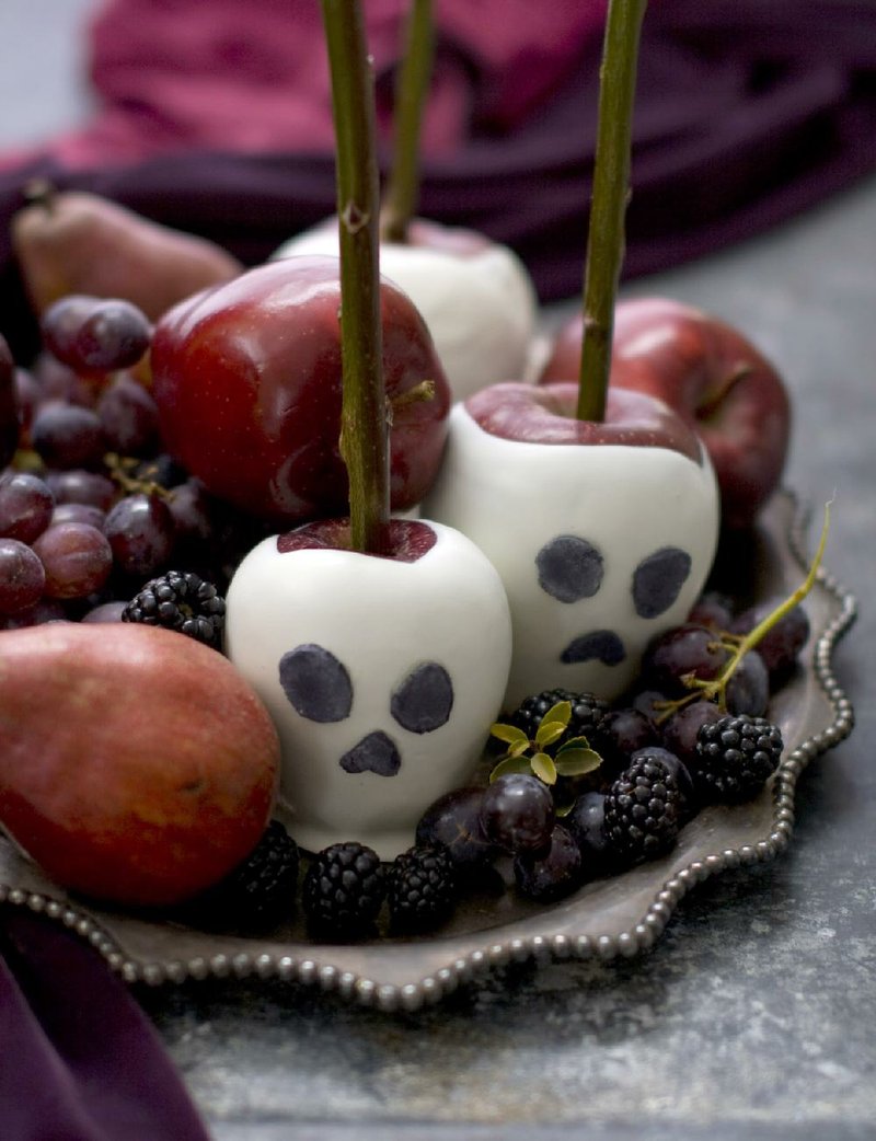 Candied Apple Craniums 