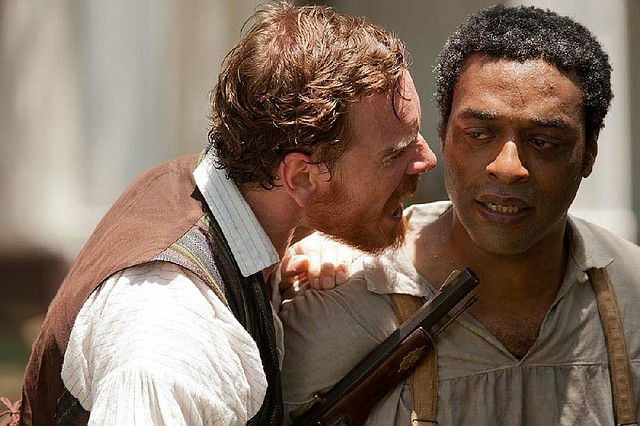 Edwin Epps (Michael Fassbender) is a cruel planter who enslaves Solomon Northup (Chiwetel Ejiofor) in Steve McQueen’s brutal adaptation of Northrup’s memoir 12 Years a Slave. 