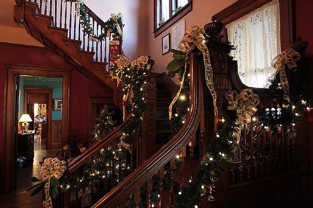The Kavanaugh House at 1854 S. Arch St. in Little Rock is on the Christmas in the Quarter tour of homes Sunday. 