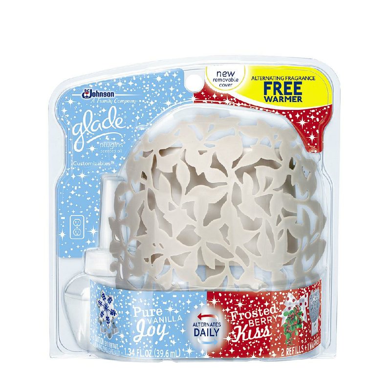 Glade Pure Vanilla Joy/Frosted Berry Kiss Duo Plugin Scented Oil Warmer 