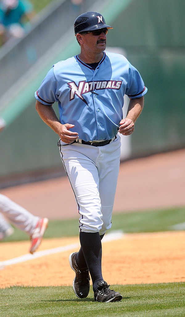  FILE PHOTO 
Former Naturals manger Brian Poldberg’s mark on Northwest Arkansas will last for years to come after he was promoted to manager of Triple-A Omaha, Neb., within the Kansas City Royals farm system.