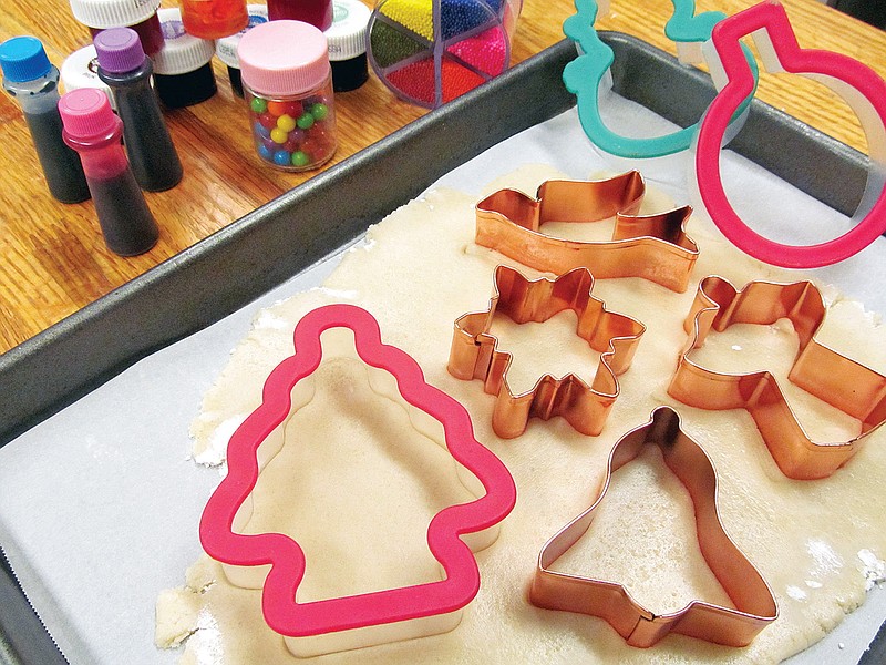 Fun for adults and children alike, decorating holiday-shaped sugar cookies is a family tradition for many. Try cutting the shapes on pre-cut parchment paper and removing the extra dough. This will help keep the cookies’ delicate shapes intact. For best results, keep the dough and baking sheets cool until they go into the oven.