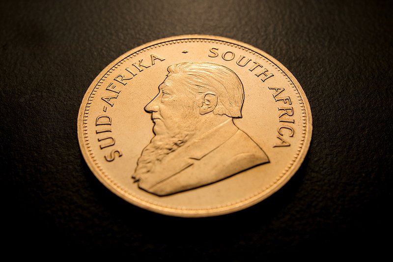 This South African gold Krugerrand, which depicts President Paul Kruger, was found Monday in The Salvation Army kettle at the Walmart Supercenter on U.S. 65 in Conway. The coin is worth $1,235, said Capt. David Robinson, Salvation Army corps officer.