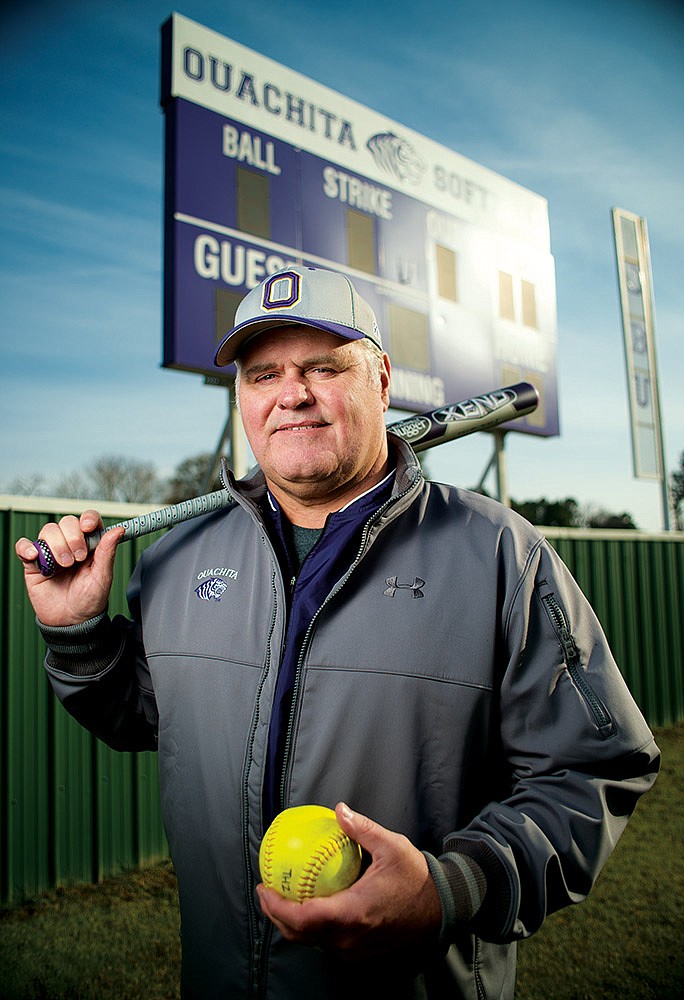 Mike McGhee, head coach of the women’s fast-pitch softball team at Ouachita Baptist University in Arkadelphia, has been involved in sports since he was a young child. At OBU, he said that has the opportunity to teach his student-athletes about the game, and about life.