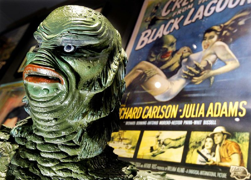 Photo evidence is lacking for any of the catfish creatures of Arkansas. But this gill-guy shows the general likeness: The Creature From the Black Lagoon. 