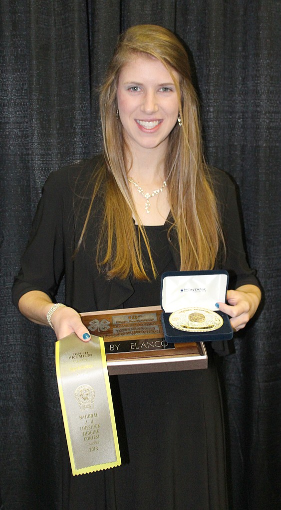Brittany Stettmeier was 10th High Point Individual and named an All-American Judge.