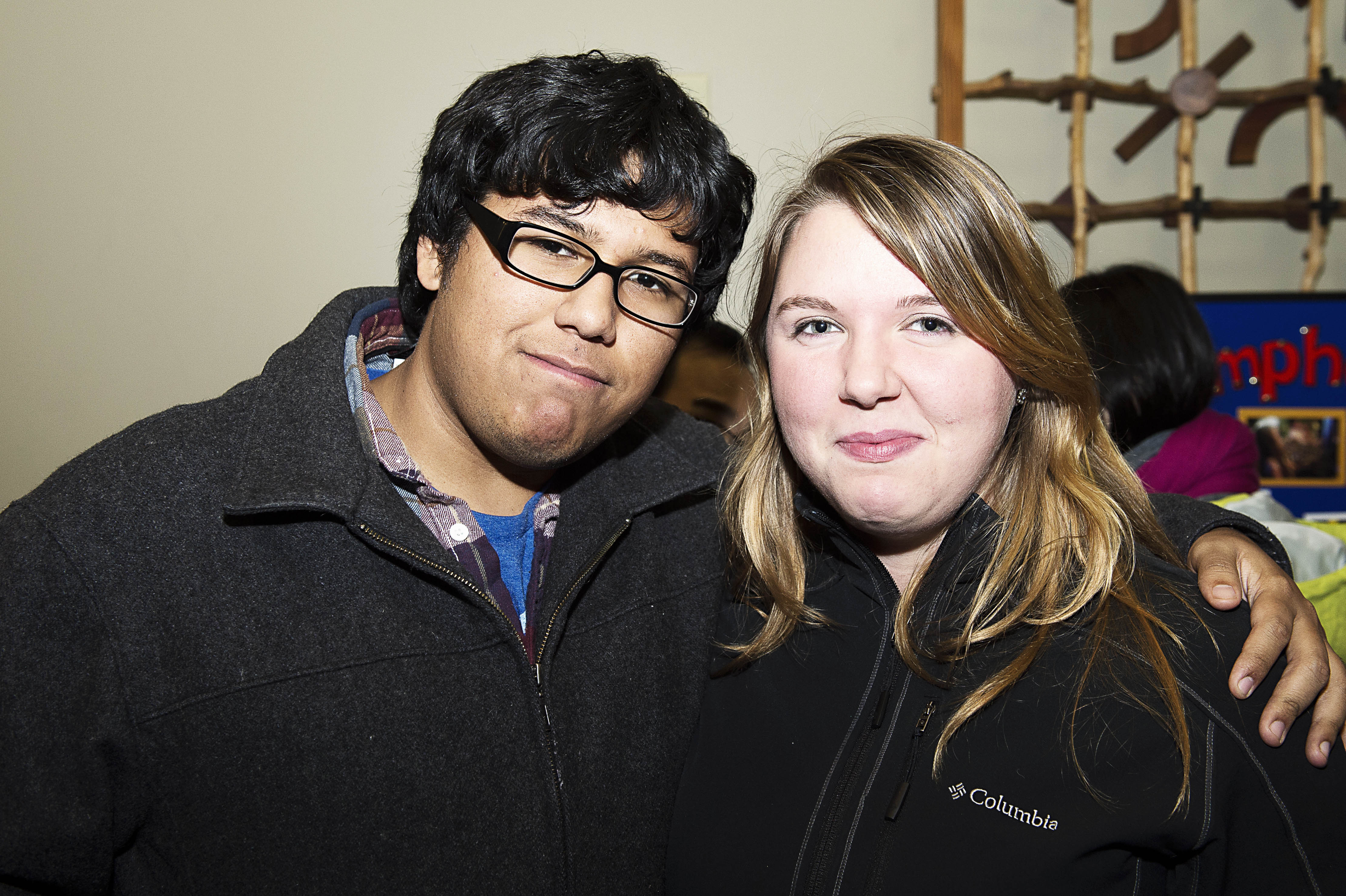 Neftaly Gonzalez and Hannah Brown