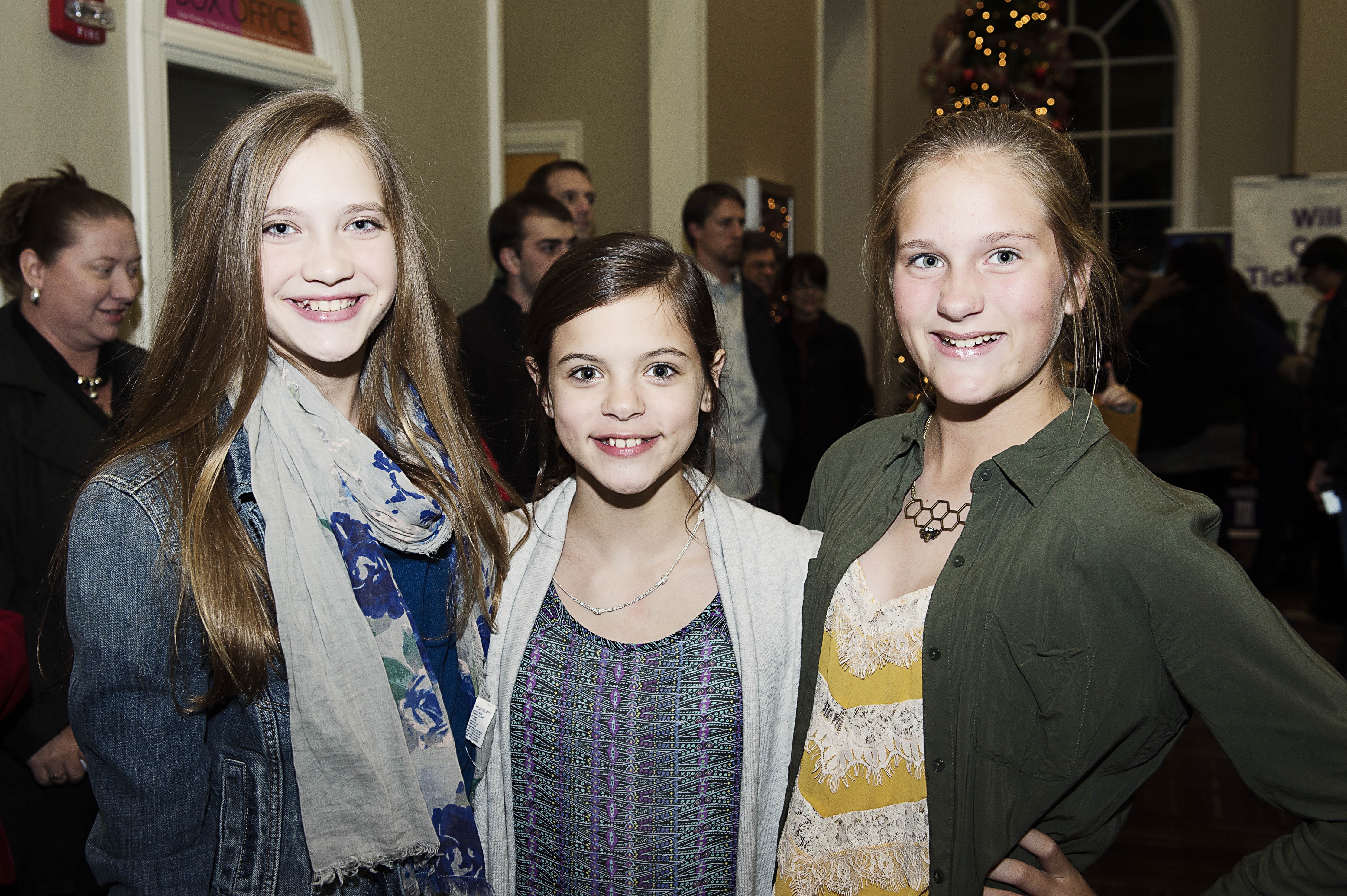 Ashley Drennan, Elizabeth Kennedy and Amelia Cato