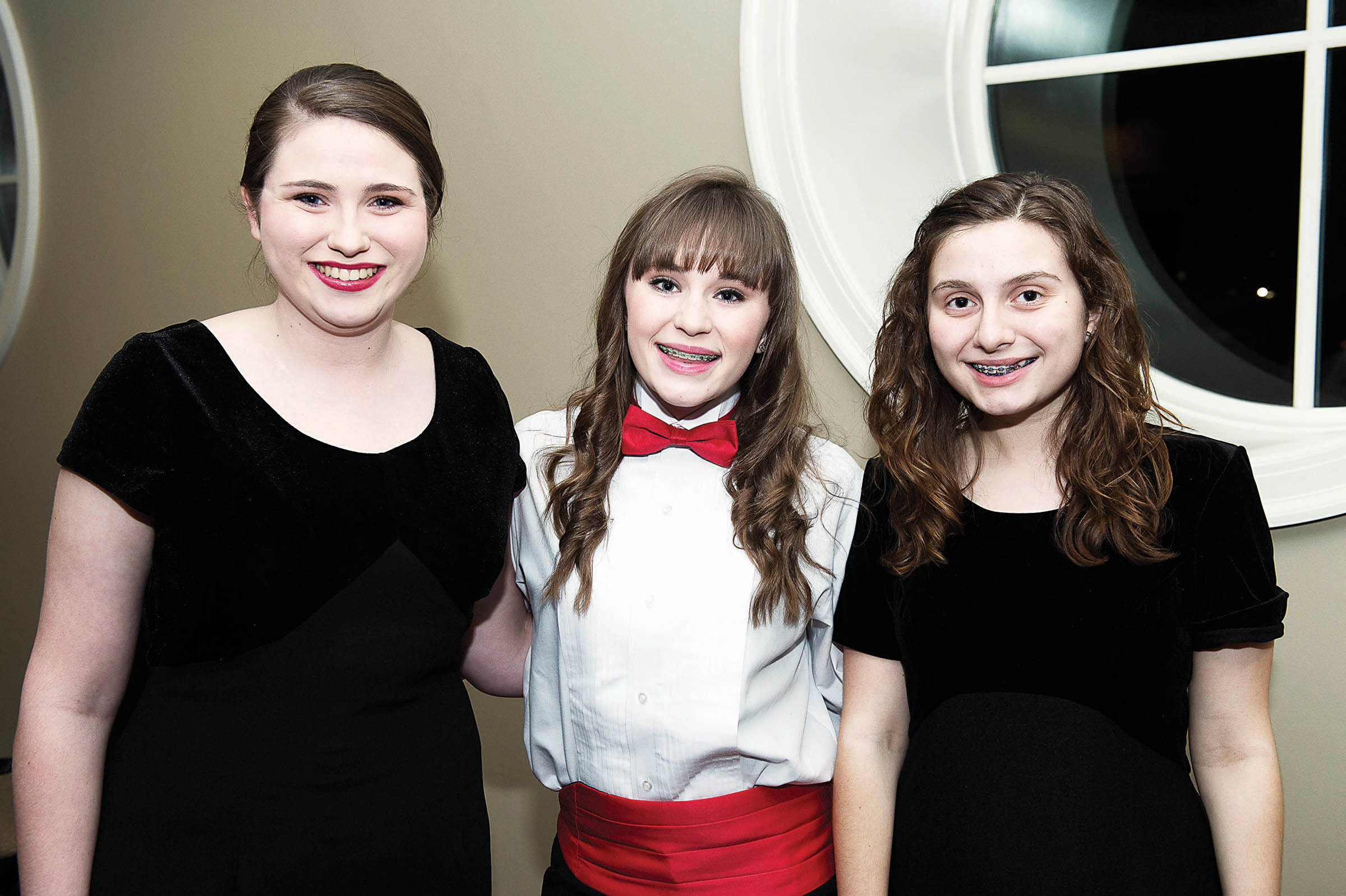 Linley Thompson, Grace Rapert and Lane Juneau