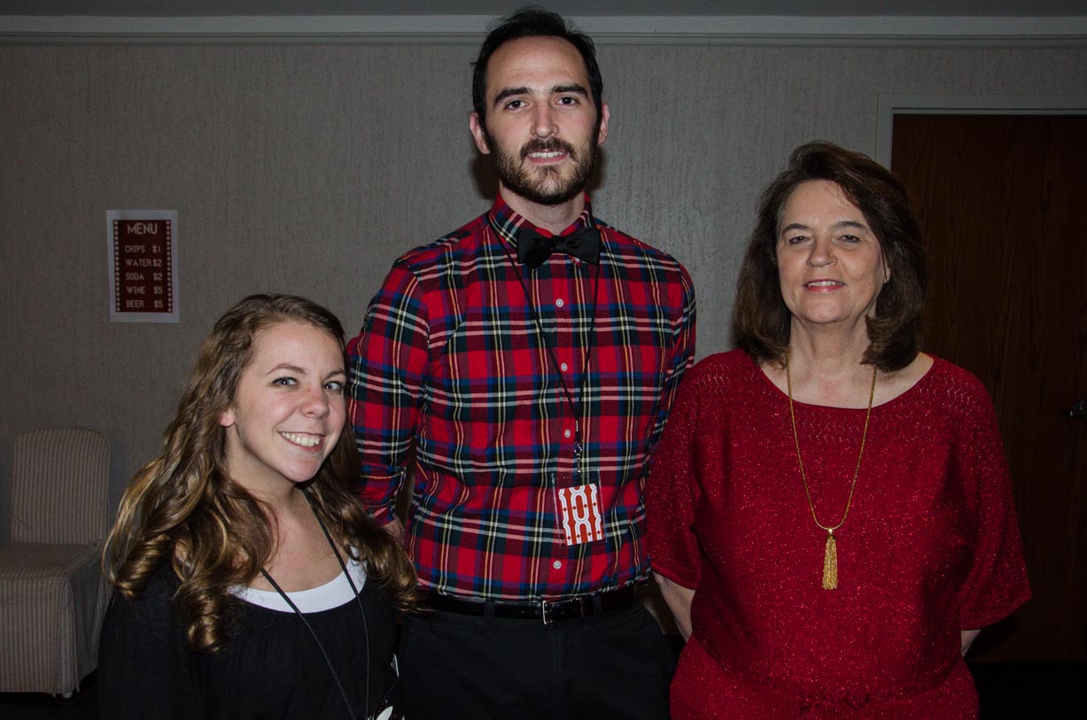 Maggie McKinney with Seth and Vicki Barlow