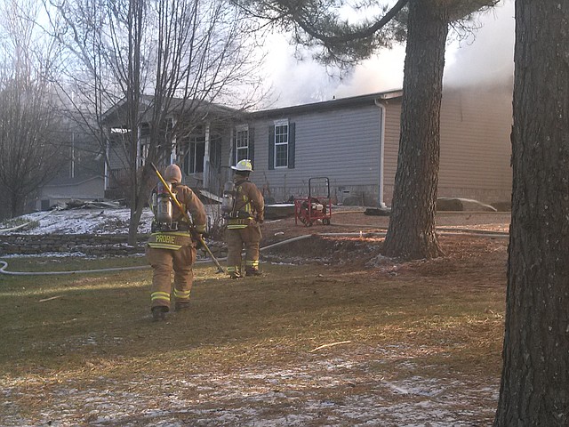 A Fire Christmas Eve in Garfield.