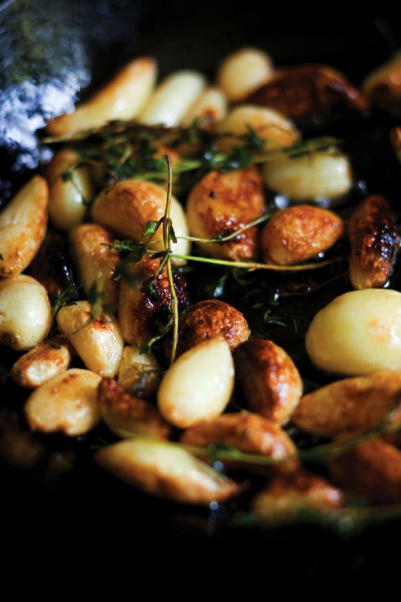 Rosemary and Garlic Roast Fingerling Potatoes