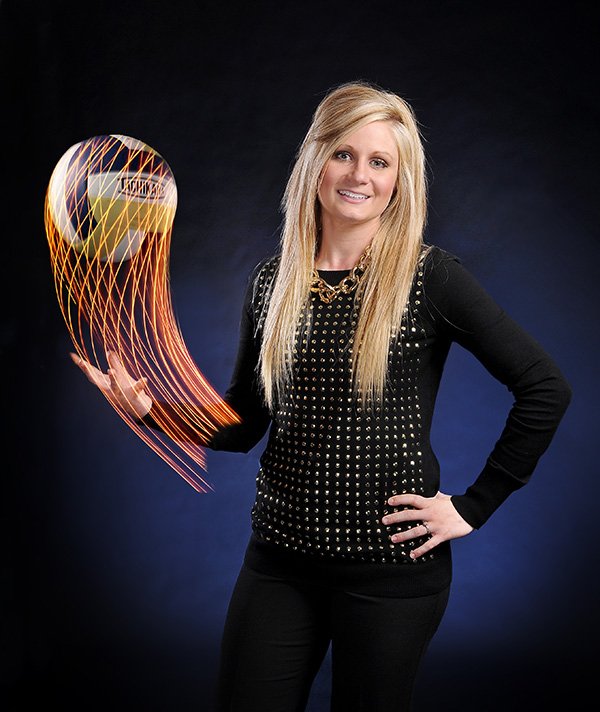 STAFF PHOTO ILLUSTRATION BEN GOFF 
Shyrah Schisler, Shiloh Christian volleyball coach, was named the NWA Media Coach of the Year for schools in Class 5A and below. Schisler led the team to a 26-7-1 mark, including 14-0 in the 5A-West Conference.