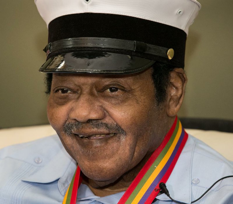 FILE — Legendary musician Fats Domino is shown in this 2013 file photo.