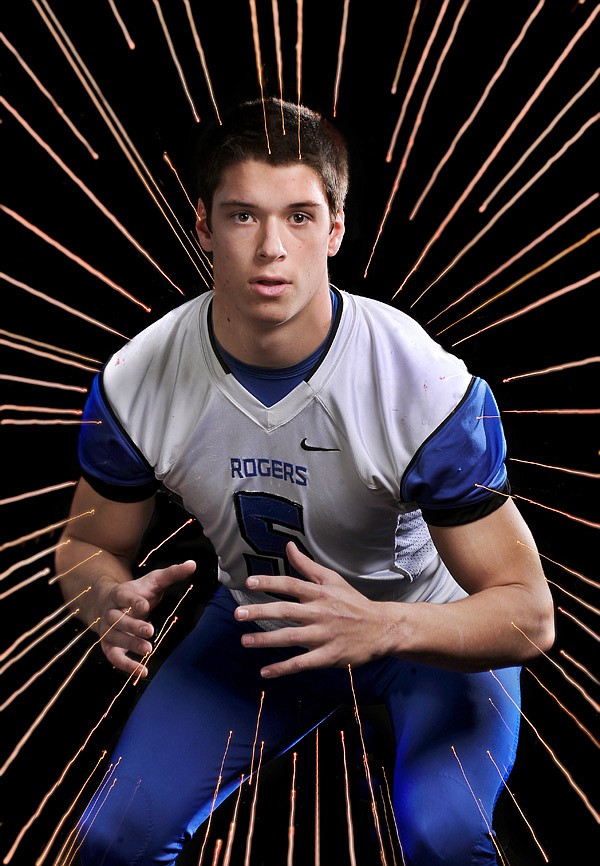 Big 7 Defensive Player of the Year Zack Wary from Rogers High.