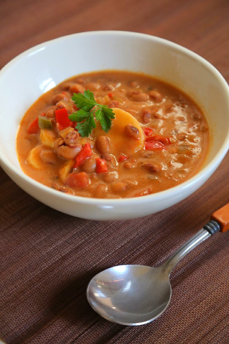 Tanzanian Black-Eyed Pea and Coconut Soup