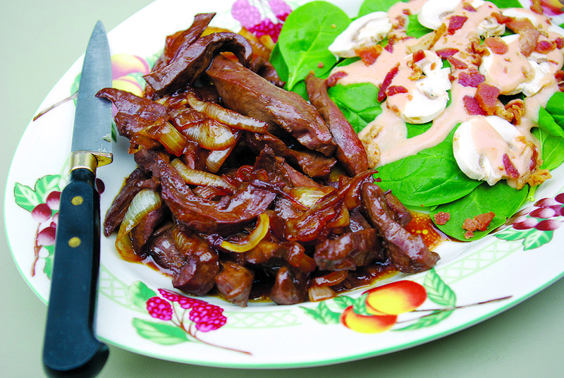 The recipe for Venison Heart Teriyaki requires few ingredients, is fast and easy to prepare, and provides a delicious way of serving one of the choicest parts of a whitetail or other hoofed game animal.
