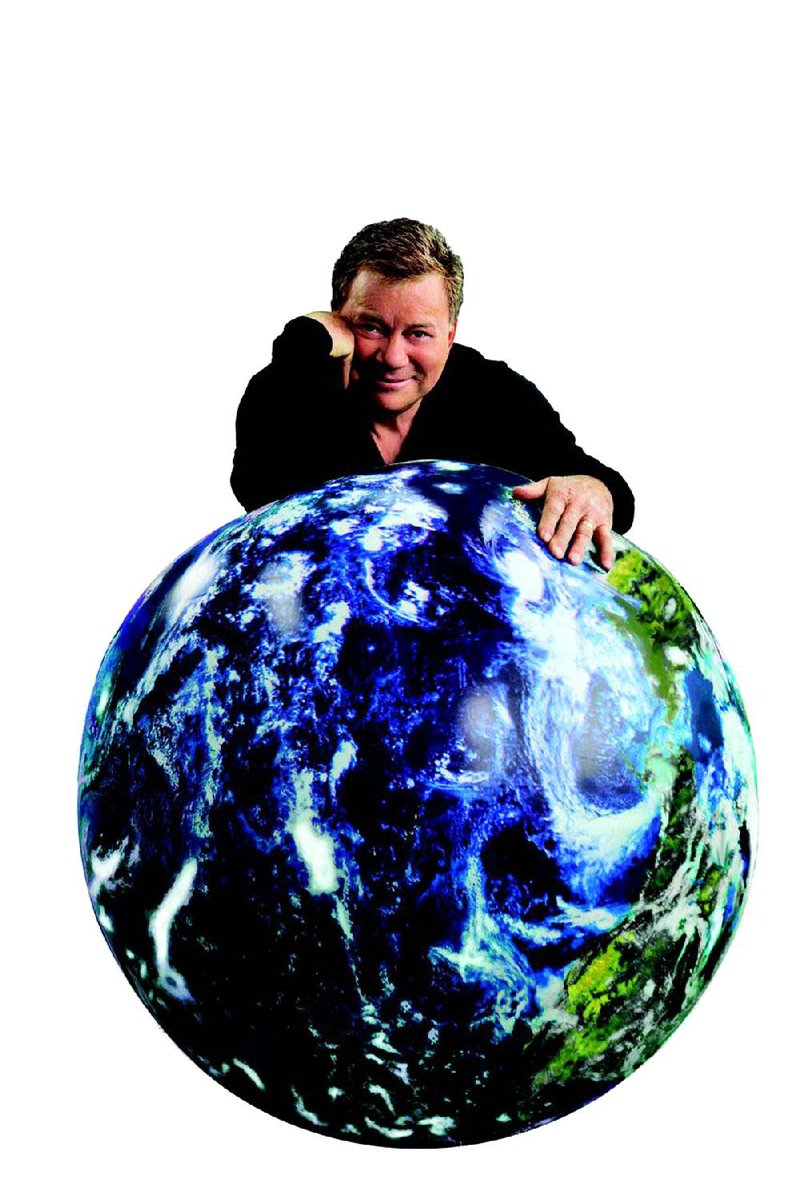 William Shatner performs his one-man show Saturday at Fayetteville’s Walton Arts Center. 