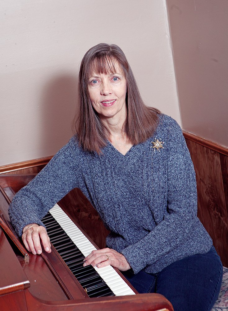 Joan Hanna not only directs the Conway Women’s Chorus and is the musical director of the Conway Dinner Theater, but she also teaches piano and has recently been hired as a substitute teacher for the Greenbrier School District.