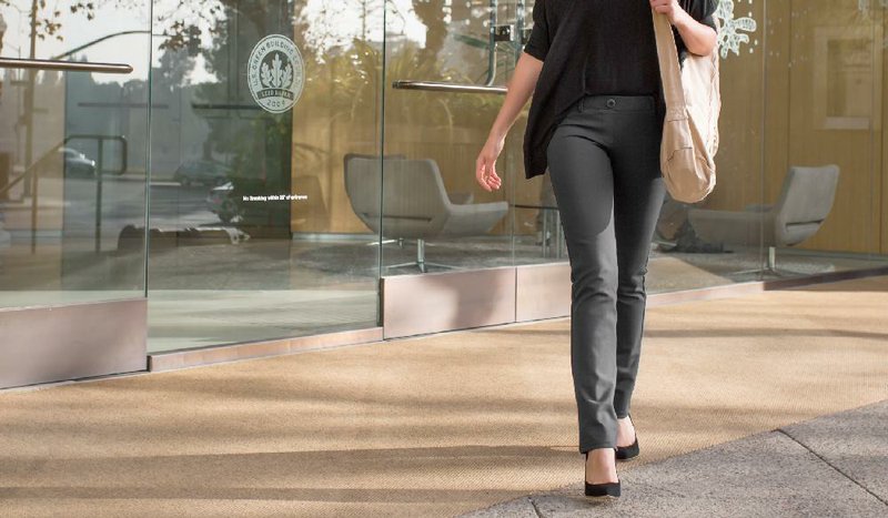 Betabrand courtesy photo
Betabrand's Dress Pant Yoga Pants are designed to stretch from the gym to the office.