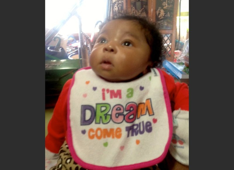 This undated file photo provided by the Memphis Police Department shows 7-week-old Aniston Walker of Memphis. Police have suspended the search for Aniston, who disappeared under suspicious circumstances in northeast Memphis on Thursday, Jan. 9, 2014.