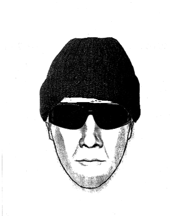A police sketch of a suspect in a 1997 rape in Rogers.