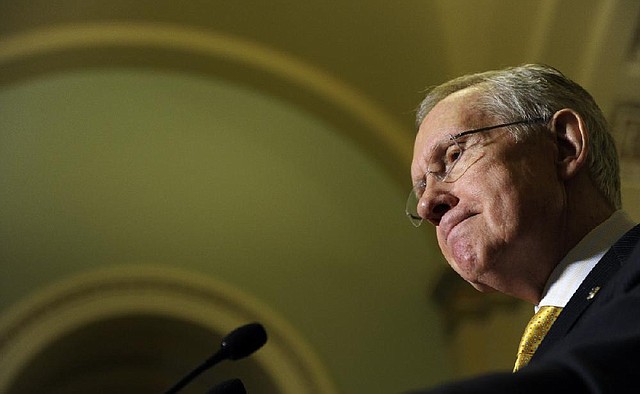 “I am disappointed that we couldn’t work something out,” Senate Majority Leader Harry Reid of Nevada said Tuesday shortly before the vote on extending jobless benefits. The vote failed to advance the measure. 