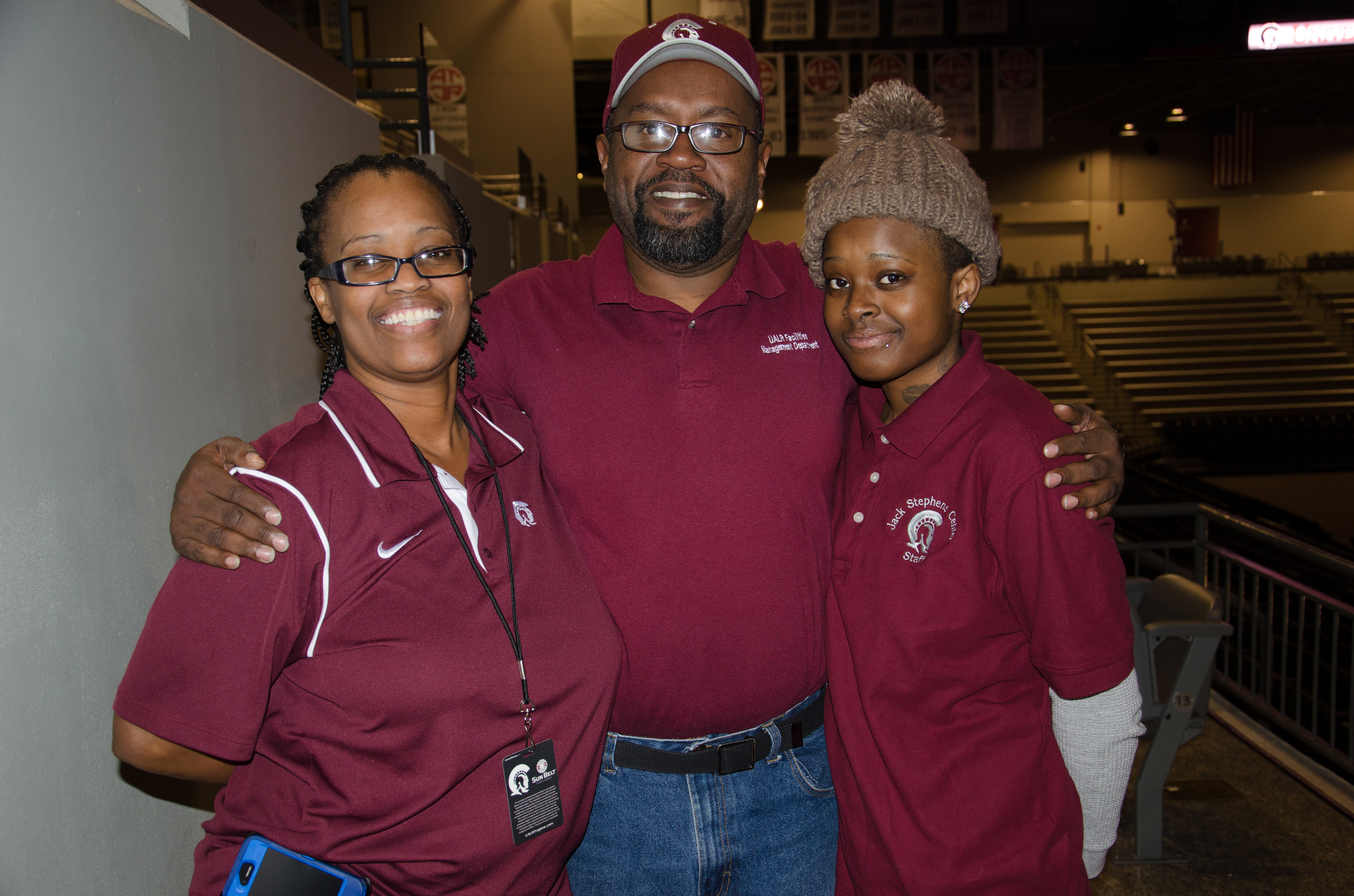 Tamara Brown, Michael Phillips and Tracey Banks