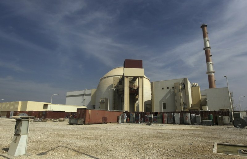 This Tuesday, Oct. 26, 2010, file photo shows the reactor building of the Bushehr nuclear power plant just outside the southern city of Bushehr, Iran. Iranian state TV on Monday, Jan. 20, 2014, announced the country has started implementing a deal struck between six world powers and Tehran to ease Western sanctions in exchange for Iran opening its nuclear program to international inspection and limiting its uranium enrichment, which is a possible pathway to nuclear arms. 