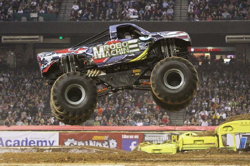 Robo Machine is one of the trucks coming to Monster Jam at Verizon Arena. 