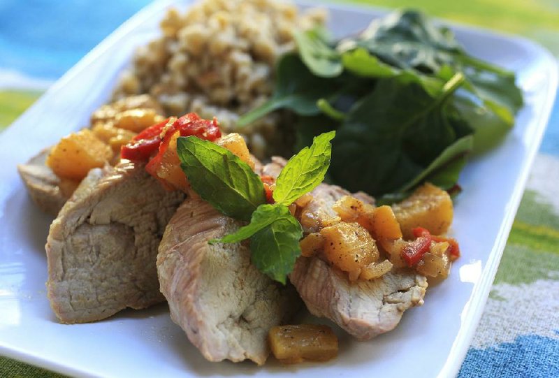 Pineapple sweetens pot for chutney, pork The Arkansas Democrat